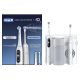 2. Oral-B iO6 & OxyJet Rote-Pulsierende Zahnbürste für Erwachsene, Weiß
