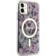 4. Guess GUHMN61HCFWSP iPhone 11 / Xr 6,1" rosa/rosa Hardcase Flower MagSafe