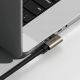 6. Ringke 3.2 Gen. 2x2 USB-C, PD 3.1 240W 2m abgewinkeltes Kabel - schwarz