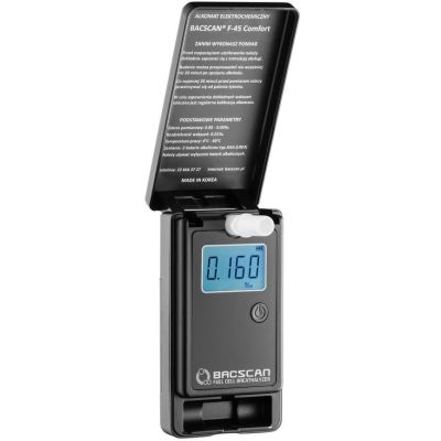 12. BACscan F-45 Alkoholtester 0 - 4% Schwarz