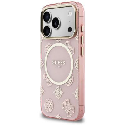 2. Guess IML Peony Dot MagSafe Hülle für iPhone 17 Pro – pink