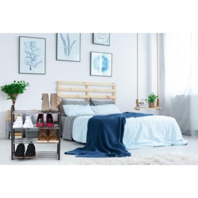 8. Schuhregal mit 4 Ebenen von Alpina