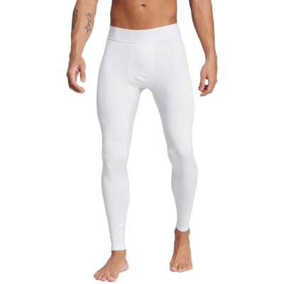 Herren adidas Techfit Tight Long Leggings Weiß JN7353