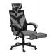 4. Huzaro Combat 5.0 Grauer Gaming-Stuhl