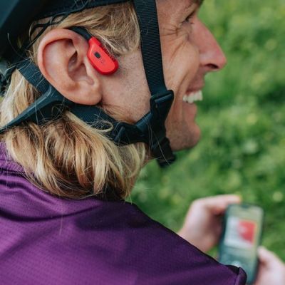 2. Suunto Wing Lava Red Knochenleitungs-Kopfhörer