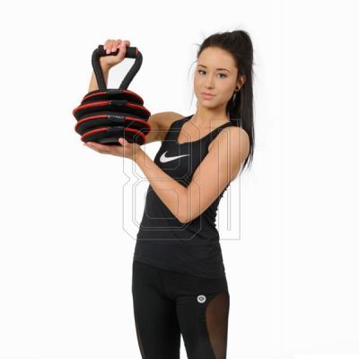 9. Verstellbare weiche Kettlebell 20 lbs HMS KRM20 