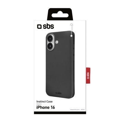3. SBS Instinct iPhone 16 Hülle – Schwarz