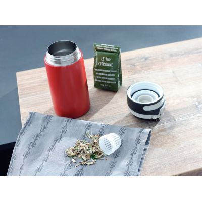 6. Flip Thermobecher 350 ml, rot 3245 LEIFHEIT