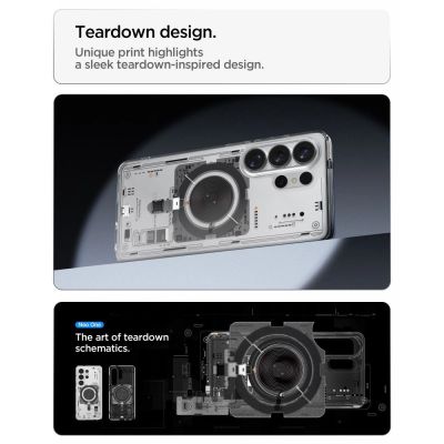 8. Spigen Ultra Hybrid Mag MagSafe Hülle für Samsung Galaxy S26 Ultra Neo One - Transparent