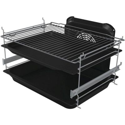 8. GORENJE GKS6C71WF Gas-Elektro-Herd 60 cm | Heißluftfrittieren | Extra Dampf | Auftauen | Weiß