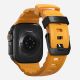 2. Nomad Rocky Point Armband, schwarzes Leder, Titan