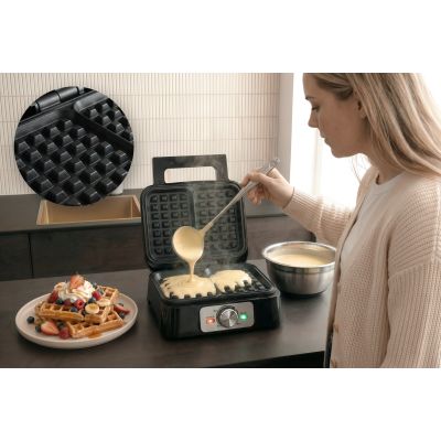 3. PROMIS WAFFELEISEN FÜR 2 WAFFELN WAP1600