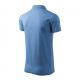 5. Malfini Single J. M MLI-20215 blaues Poloshirt