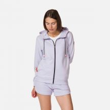 Rossignol Baumwoll-Sweatshirt mit durchgehendem Reißverschluss und Kapuze und Logo W RLKWS07-36L
