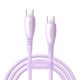 Joyroom S-A59 Vibrant Series 60W USB-C - USB-C-Kabel 1,2 m - Lila