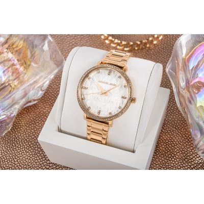 5. MICHAEL KORS Pyper MK4917 Damenuhr + Box