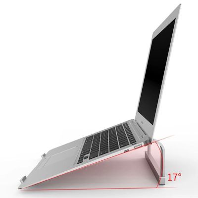 5. Tech-Protect ULS100 Ständer, universell für Laptops bis 16 Zoll – Silber