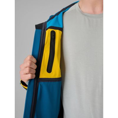 5. Winddichte Softshelljacke 4F PRO 10000 Membran Herren 4F 4FWSS26TSOFM541-33S