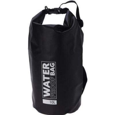 Rucksack, wasserdicht, 10 l, schwarz