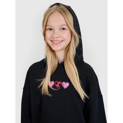 Mädchen Sweatshirt mit Kapuze, offen, 4F 4FJRSS25TSWSF2235-20S