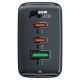 8. Acefast Schnellladegerät GaN (2x USB-C / USB-A) PPS / PD / QC4+ 65W weiß (A41)