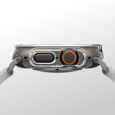 13. AmazingThing Minimalistische Schutzhülle für Apple Watch Ultra 3 49 mm – Transparent