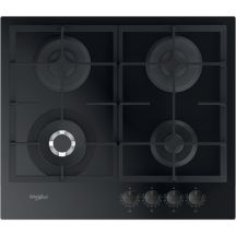Whirlpool AKTL 629/NB1 Kochfeld Schwarz Einbau 59 cm Gas 4 Kochzonen
