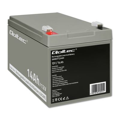 8. Qoltec 53045 wartungsfreie Batterie