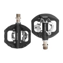 Rockbros M108 Nylon Half-Lock Doppelseitige Fahrradpedale - Schwarz