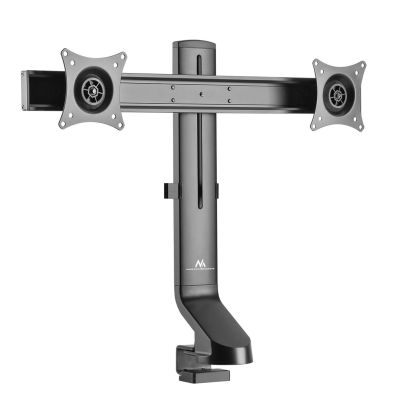 3. Halterung für zwei Monitore / Doppelhalterung 17"–27", 14 kg, Maclean MC-854, VESA 75x75 100x100, passend für MC-848 und MC-849