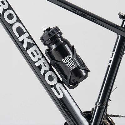 10. Rockbros 600 ml Fahrradflasche – Schwarz