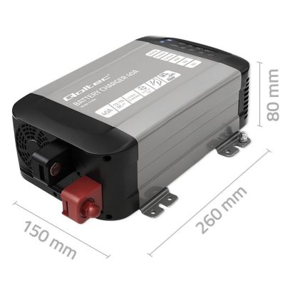9. Intelligentes professionelles Monolith-Ladegerät für LiFePO4-, AGM-, GEL- und SLA-Batterien (40 A, 12 V)