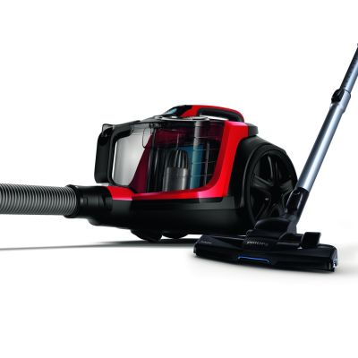 7. Beutelloser Staubsauger Philips FC9729/09 (650 W; Farbe Schwarz-Rot, Farbe Schwarz, Farbe Rot)