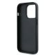 7. Karl Lagerfeld Diagonal Quilted Script Hülle für iPhone 14 Pro – Schwarz