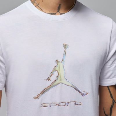 3. Air Jordan Sport Herren Dri-FIT T-Shirt Weiß - HQ7984-100