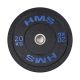 6. HMS BLUE BUMPER Olympiascheibe 20 kg HTBR20 