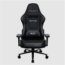 Der RTC Solid Gaming-Stuhl beinhaltet Hardcore Black