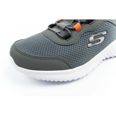 6. Skechers Bounder Slip-ins Junior Kinder Sportschuhe Grau