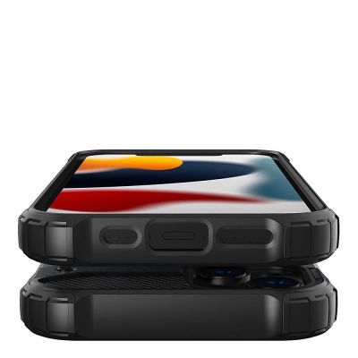 8. Hybrid Armor Hülle iPhone 14 Plus gepanzerte Hybridhülle schwarz