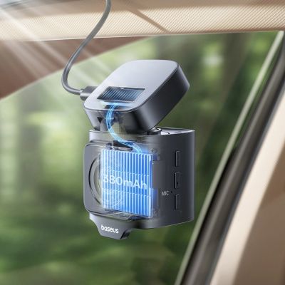 14. Baseus PrimeTrip VD1 Pro Auto-DVR 4K+1080p mit Akku – Schwarz