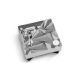 EK Water Blocks EK-Quantum Velocity2 Edge D-RGB - 1700/1851 Silber Sonderedition