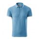 6. Malfini Urban M MLI-21914 azurblaues Poloshirt