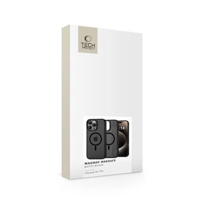 5. Tech-Protect MagMat MagSafe Hülle für iPhone 16 Pro – Schwarz