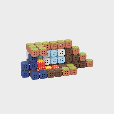 15. Marioinex Mini-Waffel-Bausteine, 406 Teile