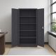 5. Iron Mate MARS Metall-Garagenschrank 185 x 90 x 45 Anthrazit RAL7016