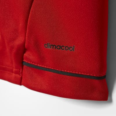 3. adidas Tiro 17 TRG TOP JR BQ2754 rotes Sweatshirt