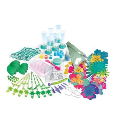 4. Clementoni-Set – Kunstideen: Blumenlabor