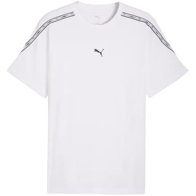 2. Puma Tape T-Shirt für Herren, weiß, 691693 02