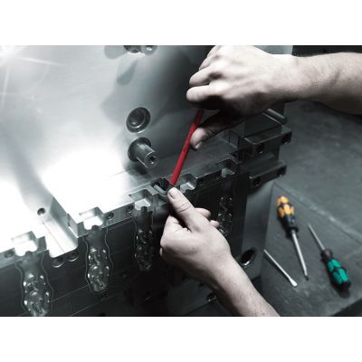 2. Wera 950/9 L-förmiger Inbusschlüssel metrisch 9 Stück.