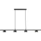 LED-Hängeleuchte LUCA 4x4W Schwarz